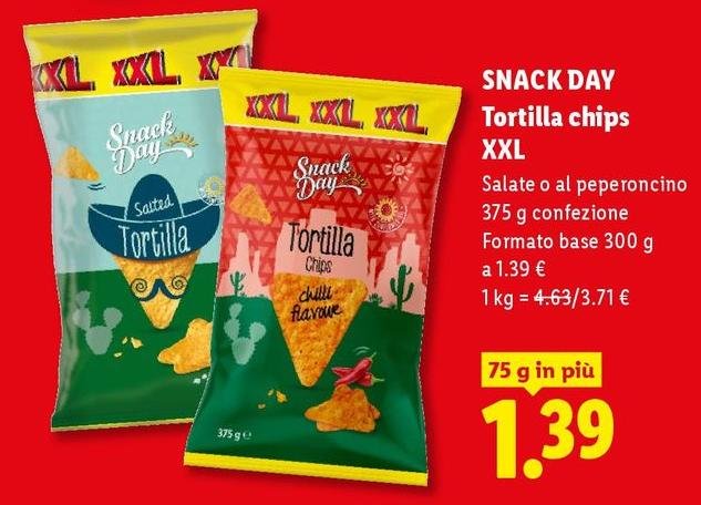 Snack Day - Tortilla Chips Xxl