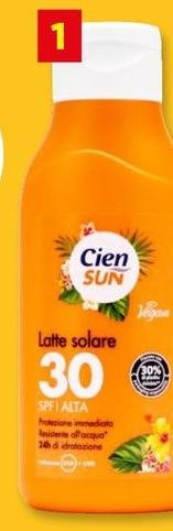 Cien Sun - Latte Solare SPF30 - Alta, 250ml
