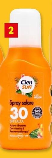 Cien Sun - Spary Solare Classic SPF30, 200ml