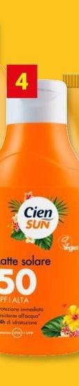 Cien Sun - Latte Solare 50 Spf - Alta, 250ml