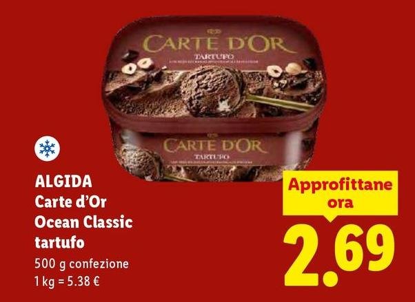 Algida - Carte D'Or Ocean Classic Tartufo