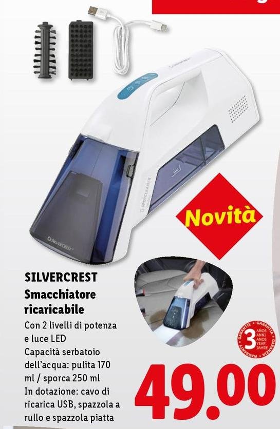 Silvercrest - Smacchiatore Ricaricabile