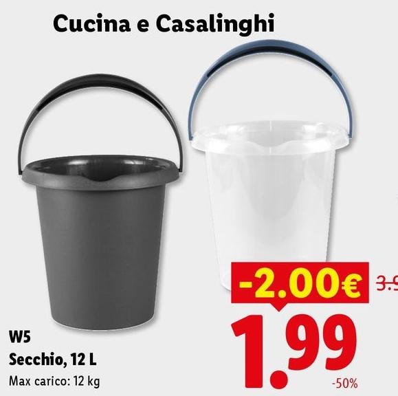 W5 - Secchio, 12 L