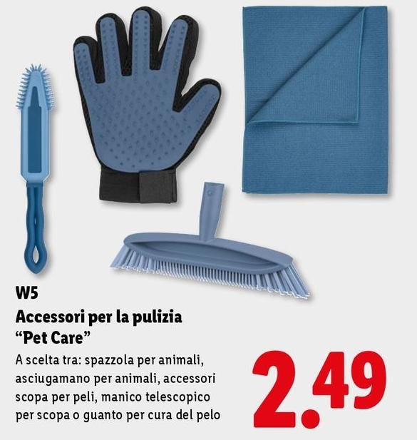 W5 - Accessori Per La Pulizia "Pet Care"