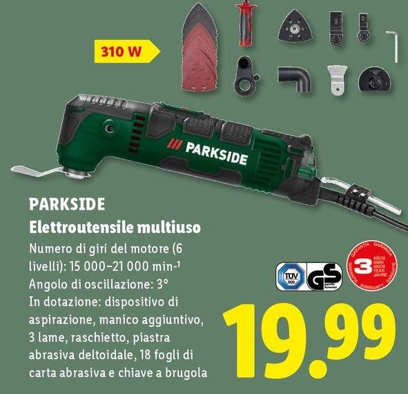 Parkside - Elettroutensile Multiuso