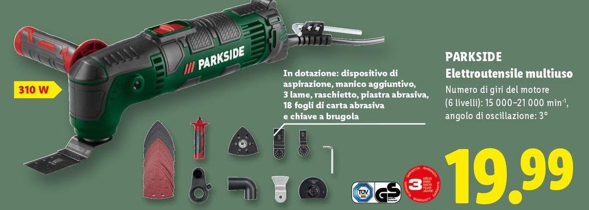 Parkside - Elettroutensile Multiuso