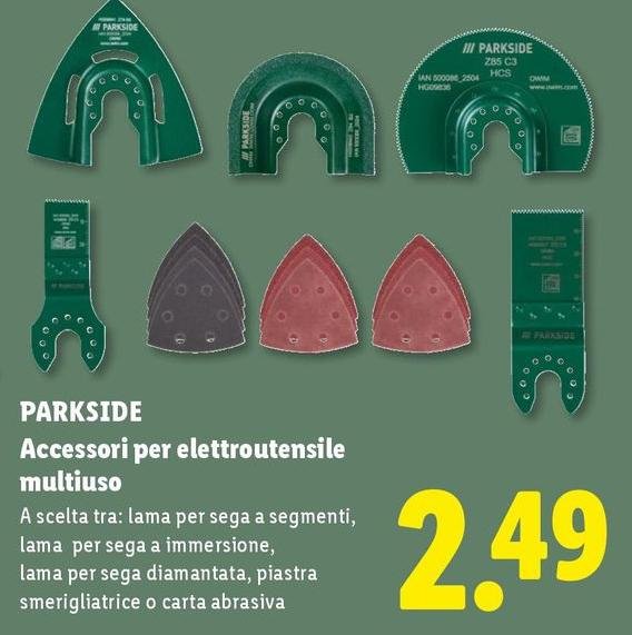 Parkside - Accessori Per Elettroutensile Multiuso
