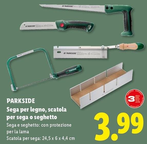 Parkside - Sega Per Legno, Scatola Per Sega O Seghetto
