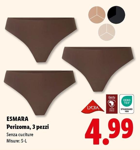 Esmara - Perizoma, 3 Pezzi
