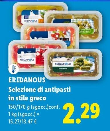 Eridanous - Selezione Di Antipasti In Stile Greco