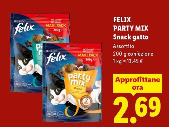 Felix - Party Mix Snack Gatto