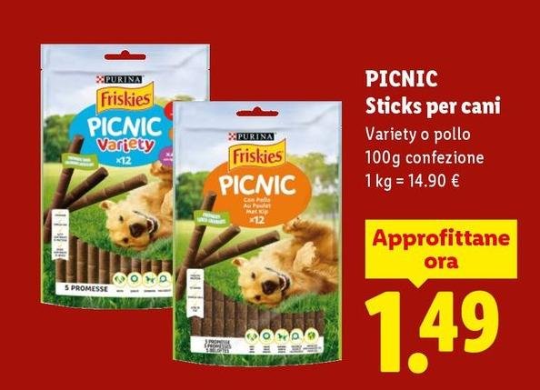 Purina - Picnic Sticks Per Cani
