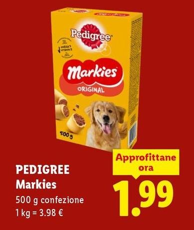 Pedigree - Markies