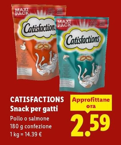 Catisfactions - Snack Per Gatti