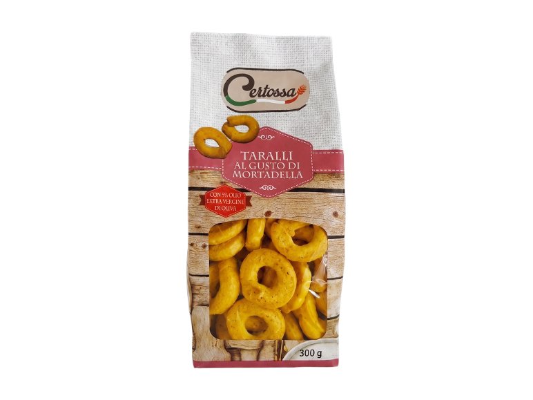 Taralli al gusto di mortadella