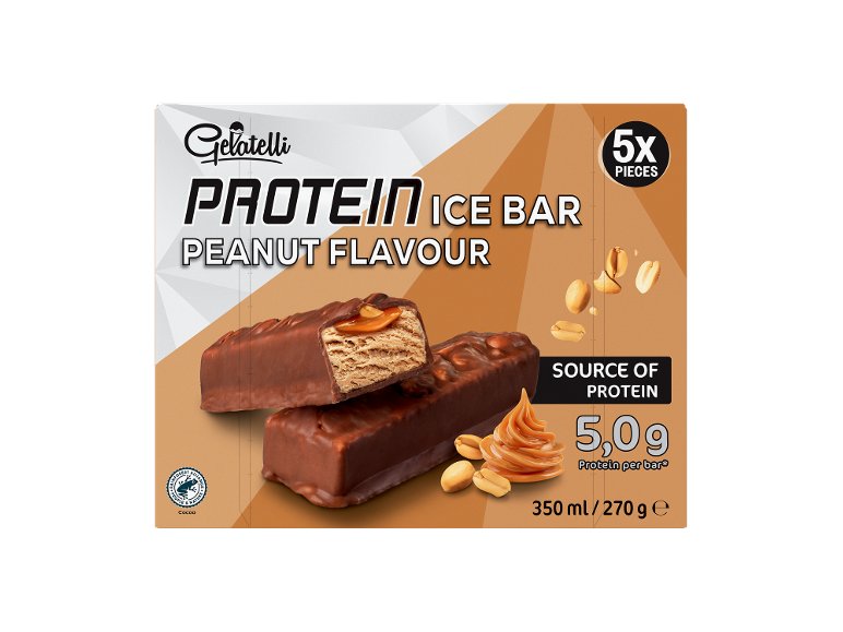Barretta gelato proteica