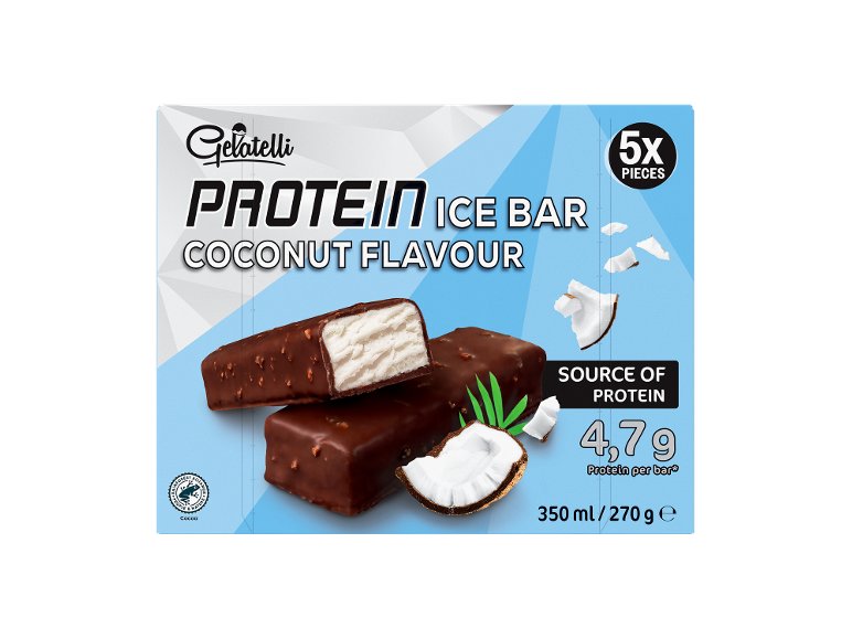 Barretta gelato proteica