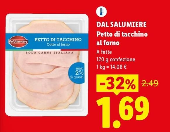 Dal Salumiere - Petto Di Tacchino Al Forno