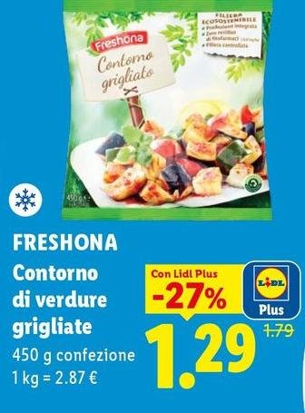 Freshona - Contorno Di Verdure Grigliate