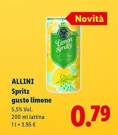 Allini - Spritz Gusto Limone