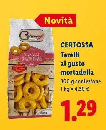 Certossa - Taralli Al Gusto Mortadella
