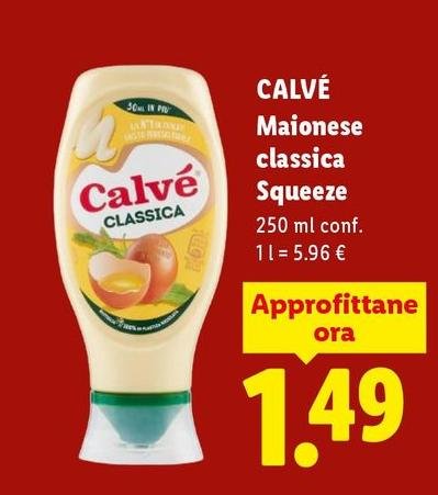 Calvè - Maionese Classica Squeeze
