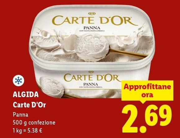 Algida - Carte D'Or