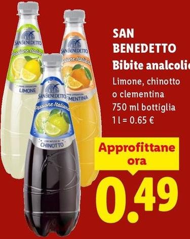 San Benedetto - Bibite Analcoliche