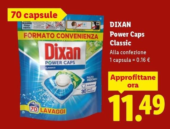 Dixan - Power Caps Classic
