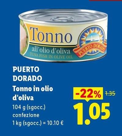 Puerto Dorado - Tonno In Olio D'Oliva