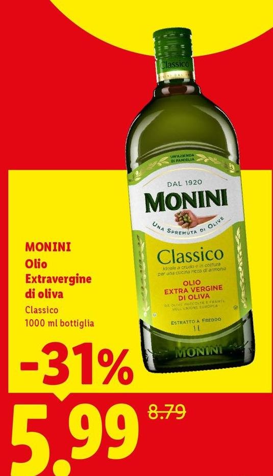 Monini - Olio Extravergine Di Oliva