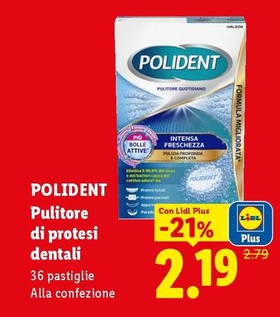 Polident - Pulitore Di Protesi Dentali