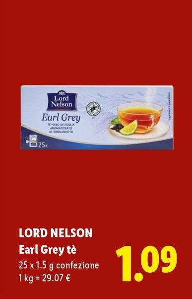Lord Nelson - Earl Greyy Te