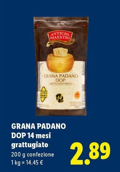 Grana Padano DOP 14 Mesi Grattugiato