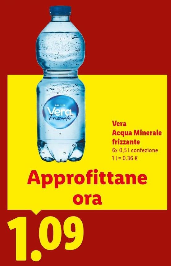 Vera - Acqua Minerale Frizzante