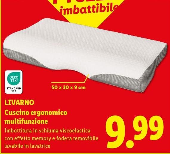 Livarno - Cuscino Ergonomico Multifunzione
