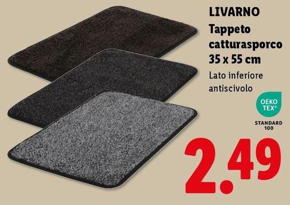 Livarno Home - Tappeto Catturasporco 35 X 55 Cm