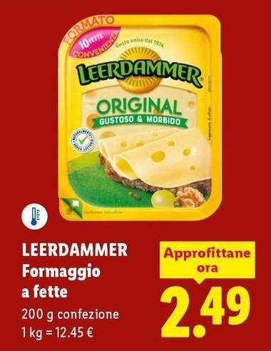 Leerdammer - Formaggio A Fette