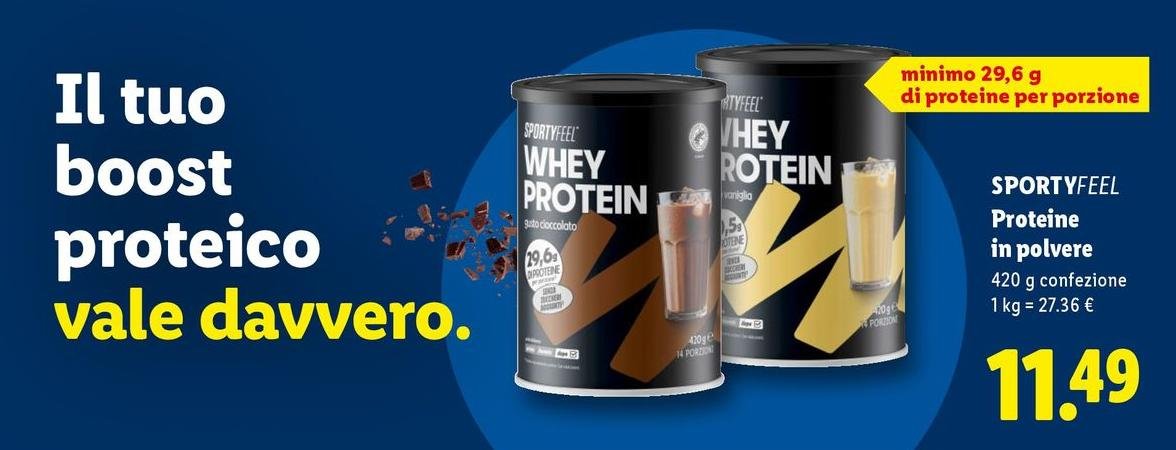 Sportveel - Proteine In Polvere