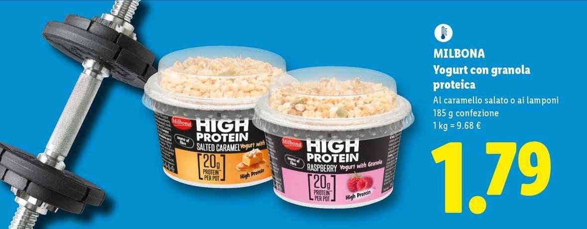 Milbona - Yogurt Con Granola Proteica