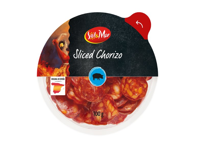 Chorizo affettato