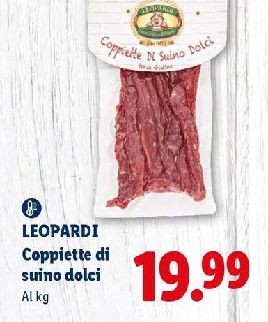 Leopardi - Coppiette Di Suino Dolci
