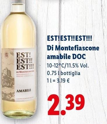 Est!Est!!Est!!! Di Montefiascone Amabile DOC