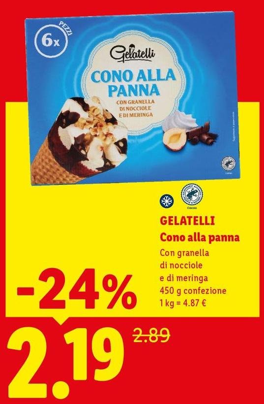 Gelatelli - Cono Alla Panna