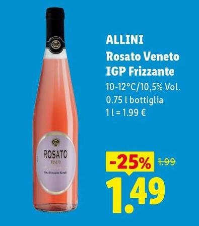 Allini - Rosato Veneto IGP Frizzante