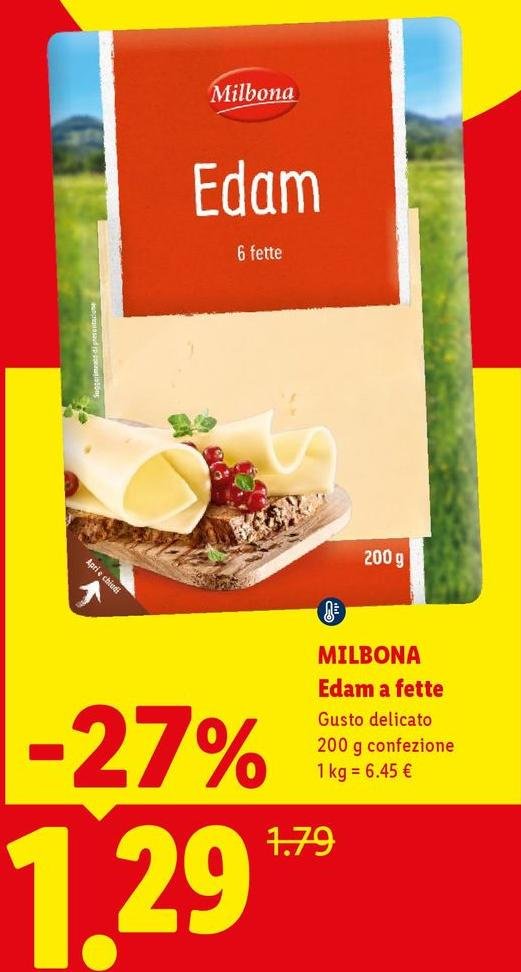 Milbona - Edam A Fette