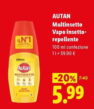 Autan - Multinsetto Vapo Insetto-repelente
