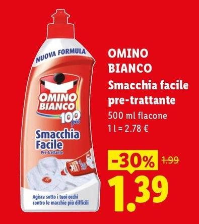 Omino Bianco - Smacchia Facile Pre-trattante