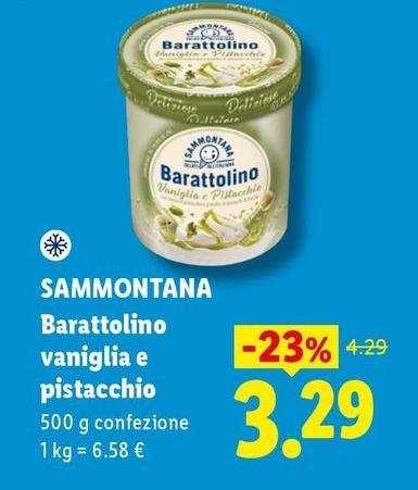 Sammontana - Barattolino Vaniglia E Pistacchio