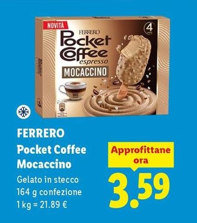 Ferrero - Pocket Coffee Mocaccino